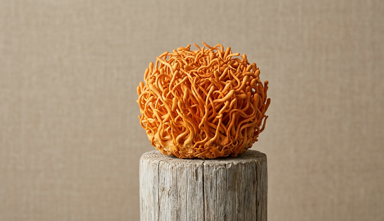 Cordyceps paddenstoel