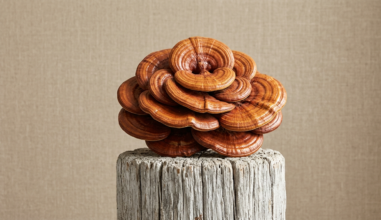 Reishi paddenstoel